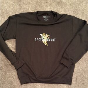 Crew neck sweatshirt — brown